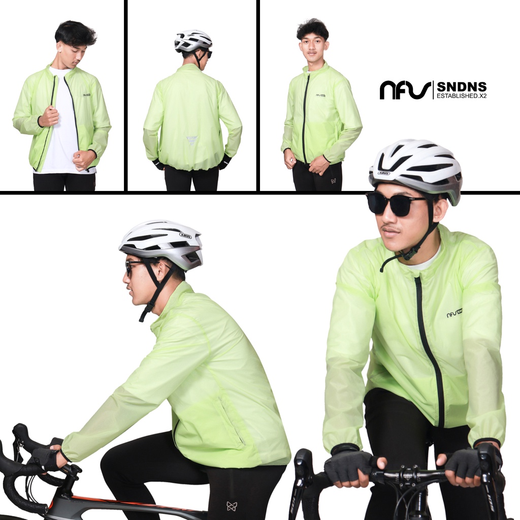 Jaket Sepeda Lightweight Cycling Jacket  Windproof Windbreaker