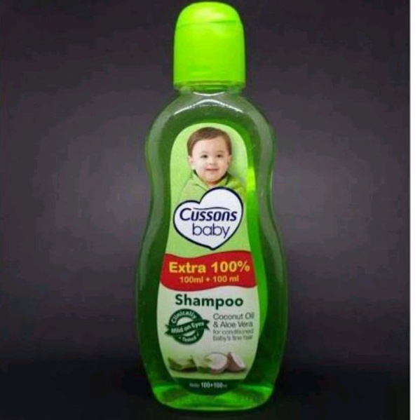 CUSSONS SHAMPOO BABY 100+100 ML COCONUT OIL &amp; ALOE VERA SHAMPO