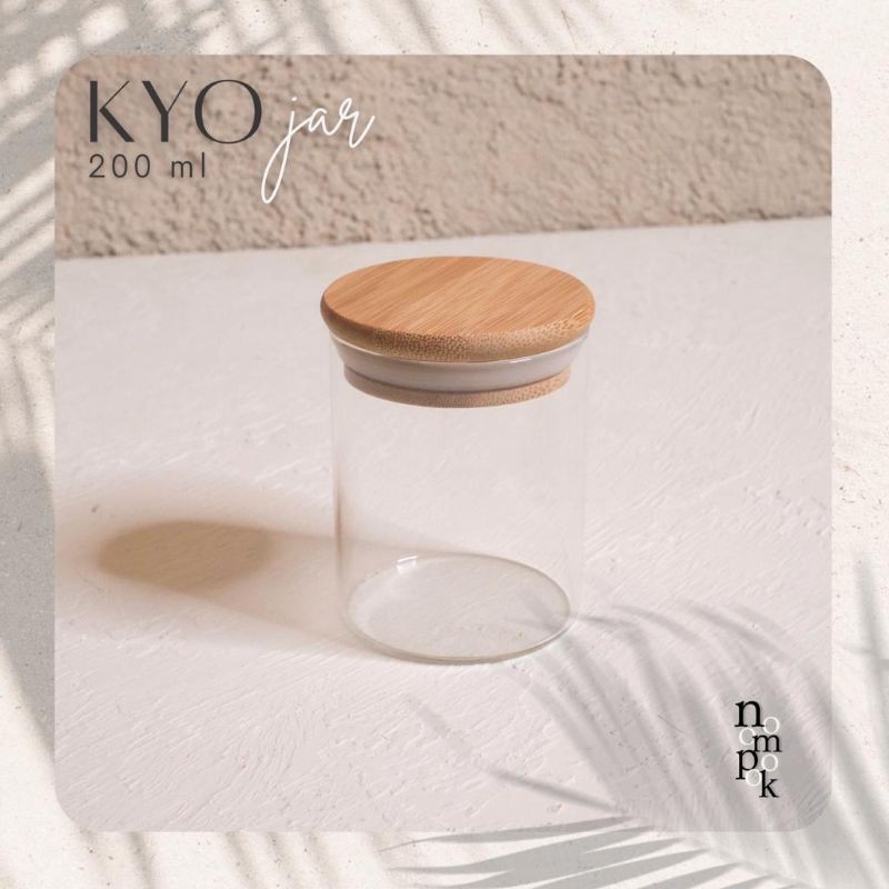 KYO Glass Bamboo Jar 200ml