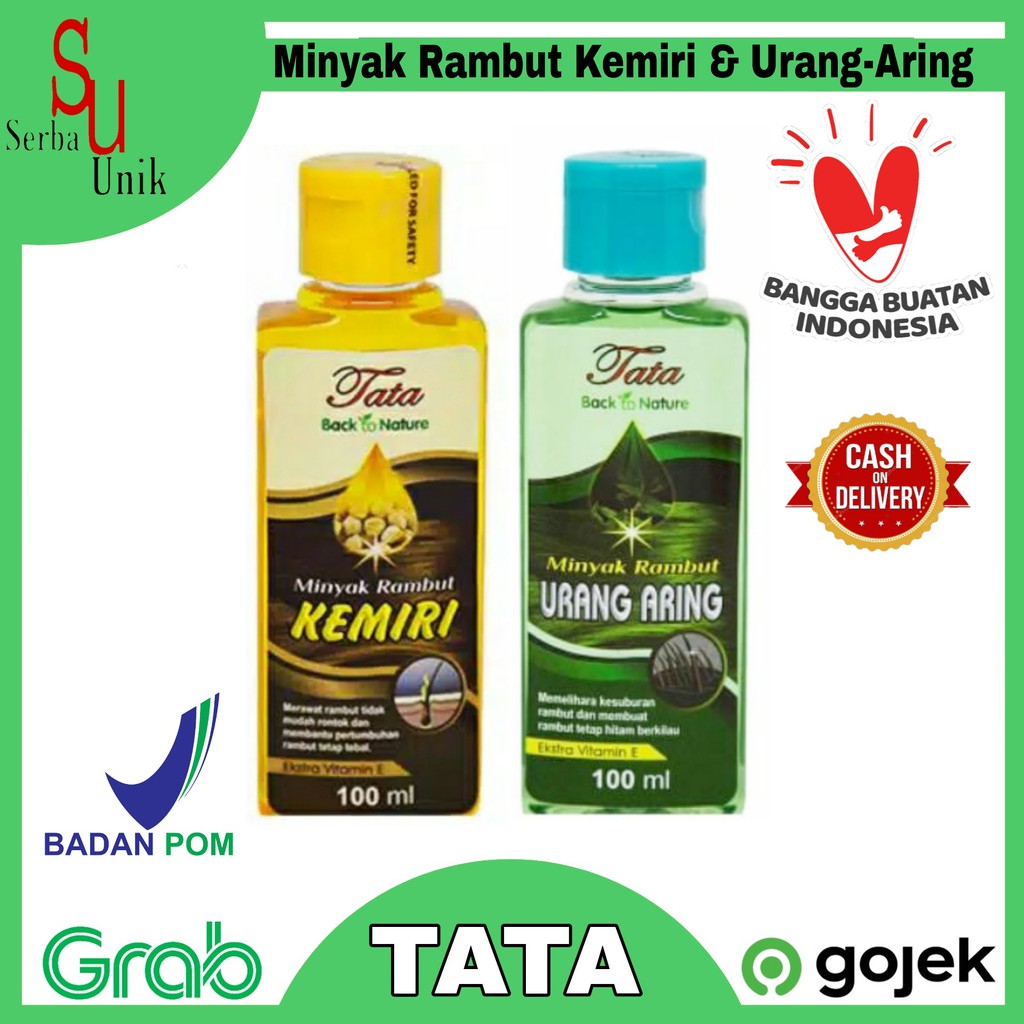 Tata Minyak Rambut Kemiri 100ml