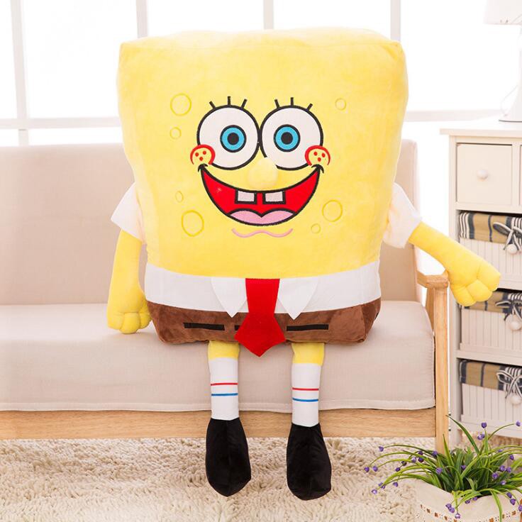 Mainan Boneka Spongebob Patrick Bahan Plush Ukuran 20cm Untuk Hadiah Ulang Tahun Anak