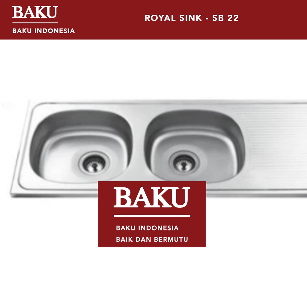 Royal Sink SB 22 / Kitchen Sink / Bak Cuci Piring