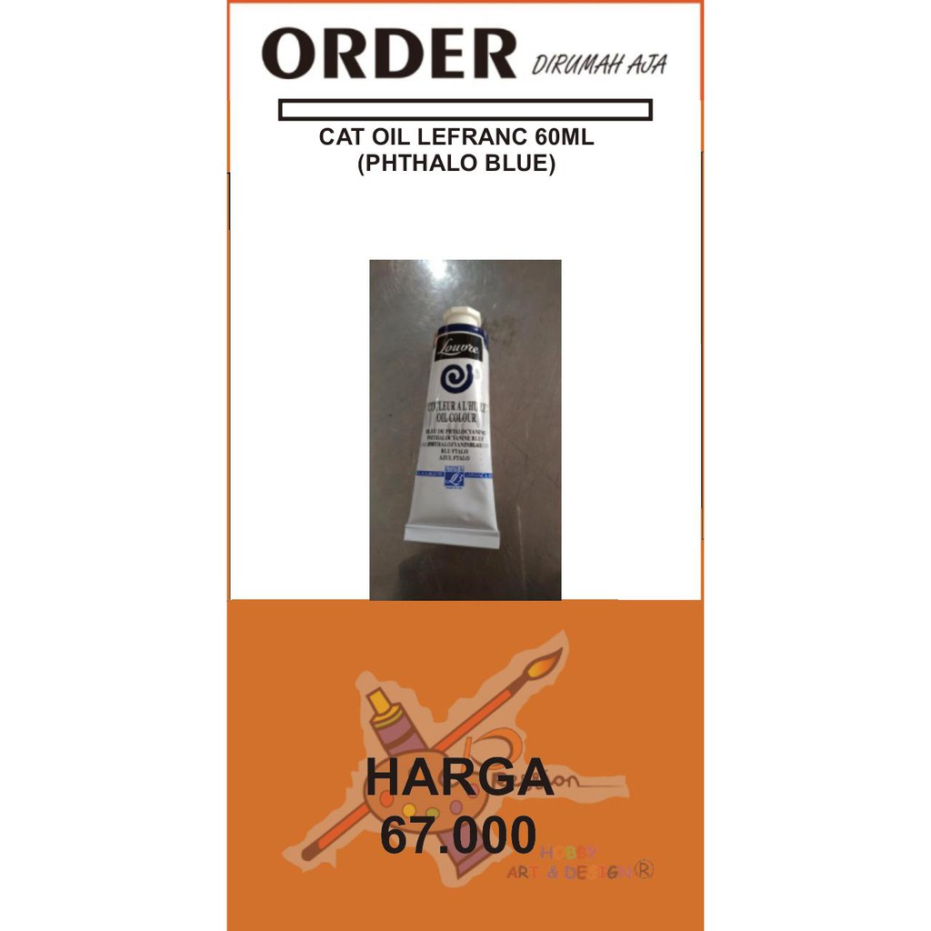 

CAT OIL LEFRANC 60 ML (PHTHALO BLUE)