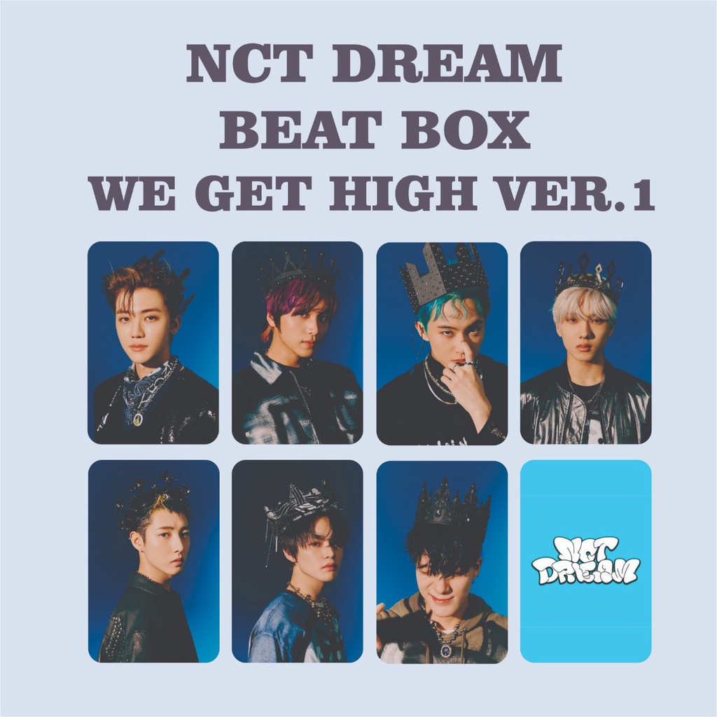 PHOTOCARD NCT DREAM BEAT BOX WE GET HIGH