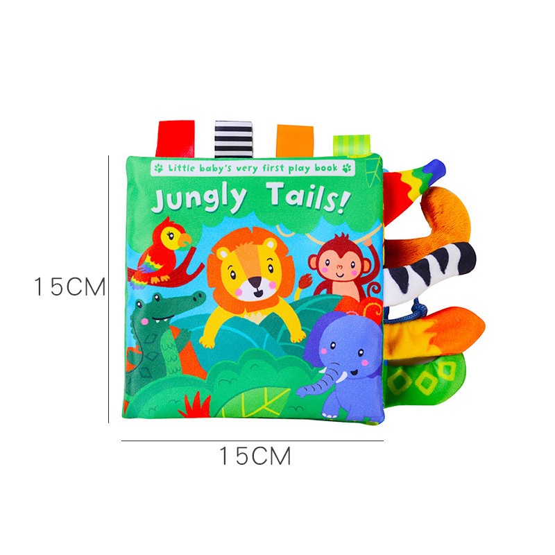 CLOTH BOOK / mainan edukasi buku bantal bayi / buku cerita bayi bahan kain anak/ pillow book Murah