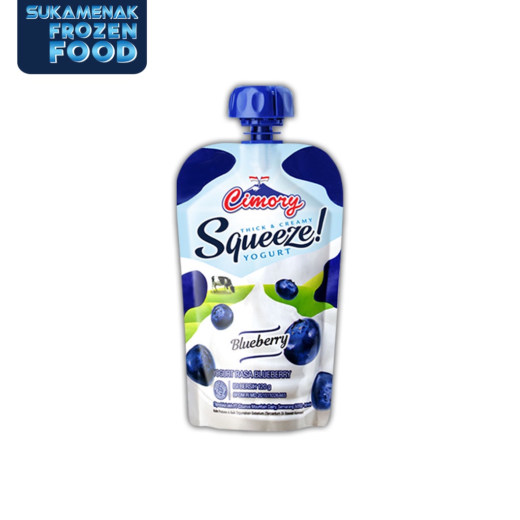

CIMORY Squeeze Yogurt Blueberry 120gr