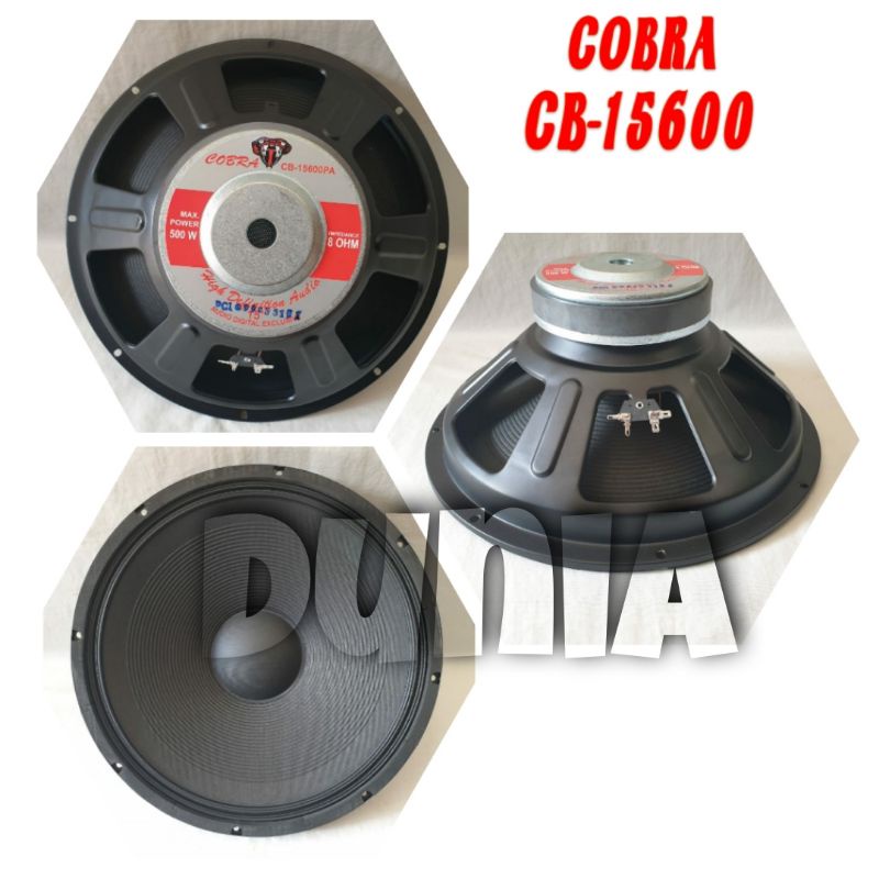 Speaker Component Cobra CB 15600 PA Woofer 15 inch Cobra CB15600PA