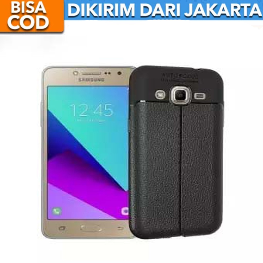 Case Auto Focus Samsung Galaxy J2 Prime Leather Experience SoftCase Slim Ultimate / Casing Kulit