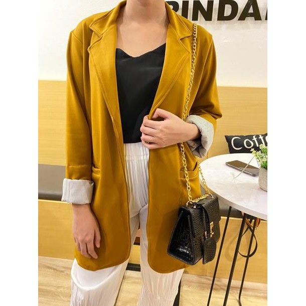 (CODE NYM 24F6Cp) Blazer Edition by Lala Oshop ( BEST SELLER ) blazer wanita korea ○
