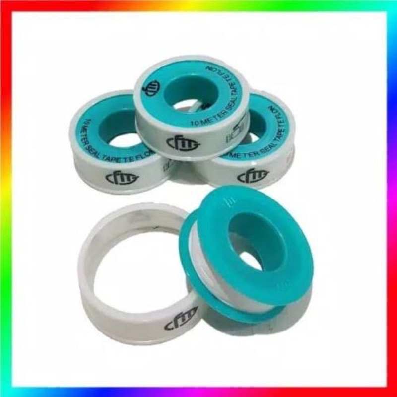 

FIT teflon seal tape isolasi 10 meter aksesoris pompa air