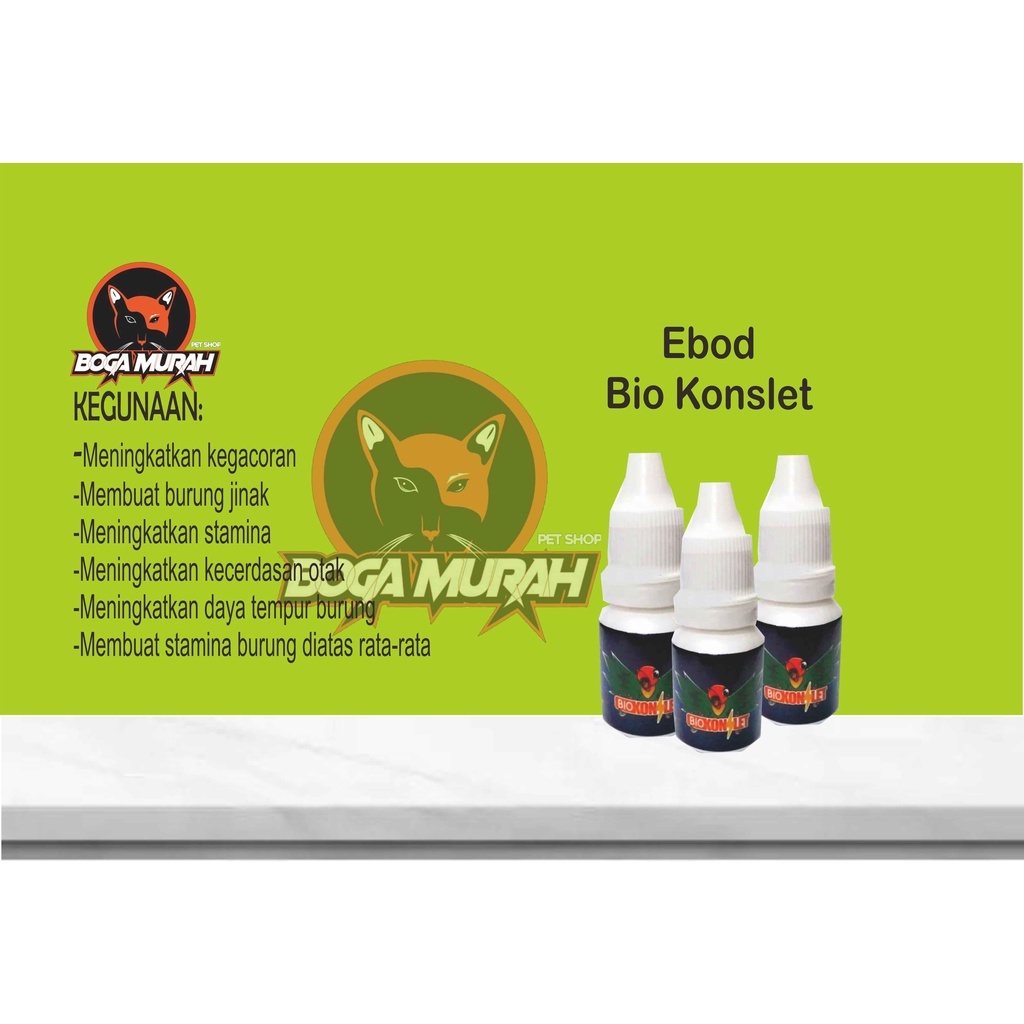 Bio konslet ebod jaya vitamin burung