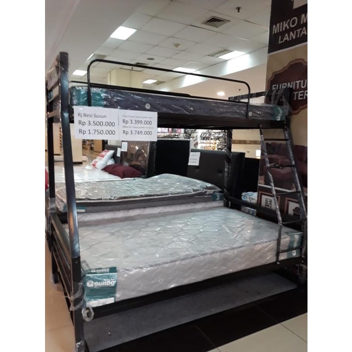 =====] Ranjang susun 160 bawah 120 atas.