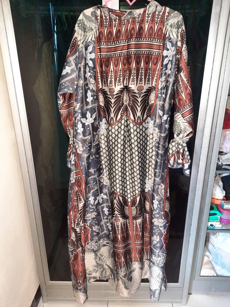 D3027 Kyota Batik Gamis Busui Friendly  - Macadamia House Fashion Muslim Ramadhan