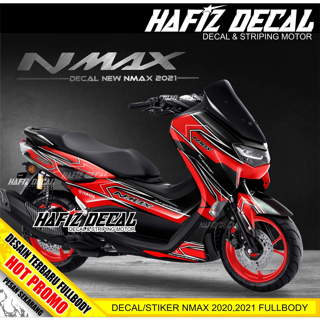 DECAL NMAX TERBARU, DECAL NMAX, DECAL NMAX MINIMALIS, DECAL NMAX 2020, DECAL NMAX 2021, DECAL NMAX F