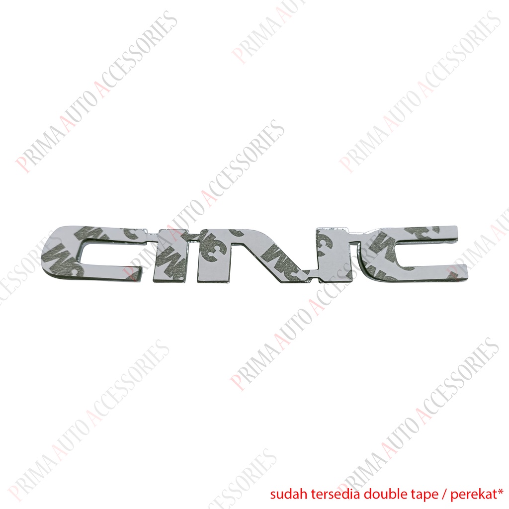 Emblem Mobil Honda (Tulisan) CIVIC 2001 - 2005 Bagasi Chrome