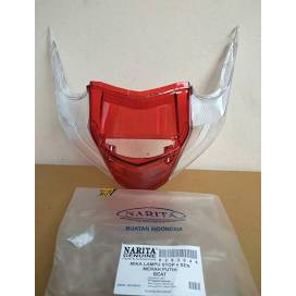 Kaca mika lampu belakang mika lampu  stop beat karbu