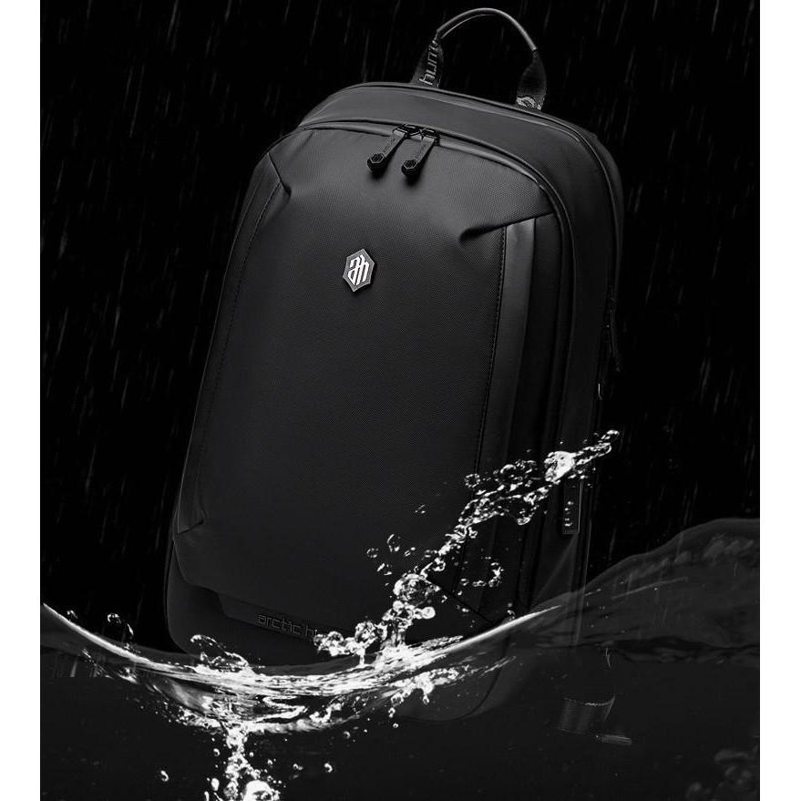 B00443 Tas Arctic Hunter Pria Ransel Laptop Bag 15.6 Waterproof USB