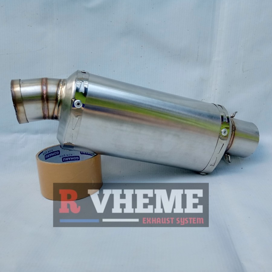 KNALPOT OVAL POLOSAN SILENCER ONLY MURAH