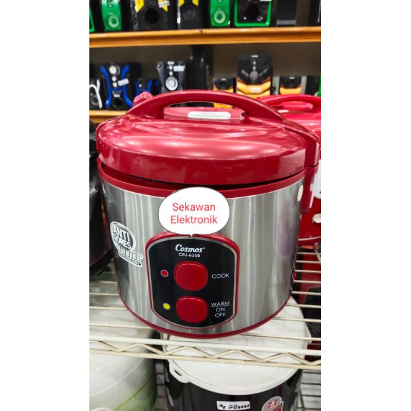 MAGIC COM RICE COOKER 1,8 Liter COSMOS CRJ-6368 CRJ 6368