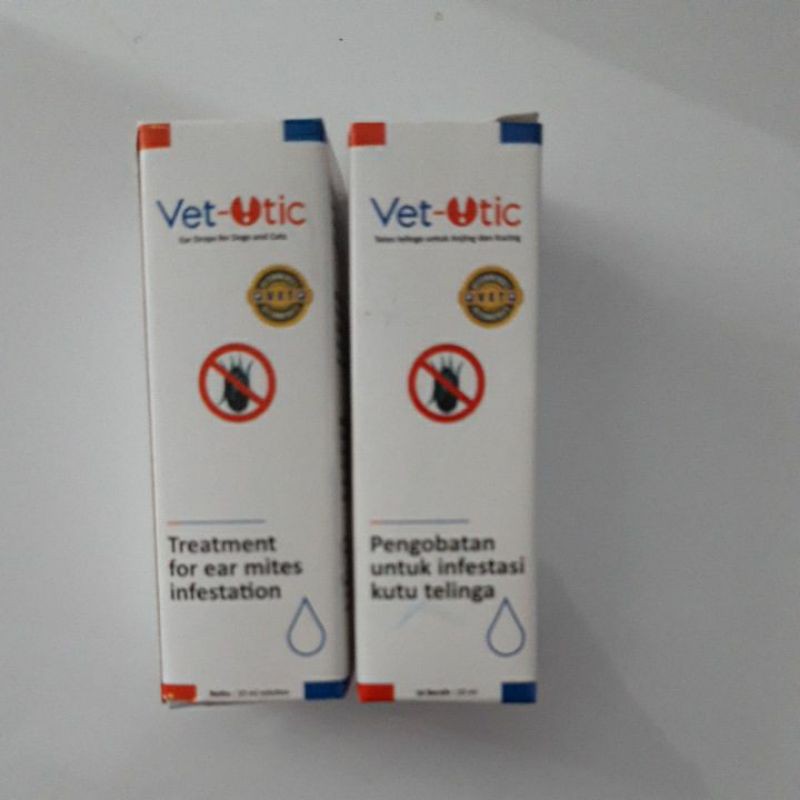 Vet-Otic 10 Ml Obat Tetes Kutu Telinga / Treatmen For ear mites Investation