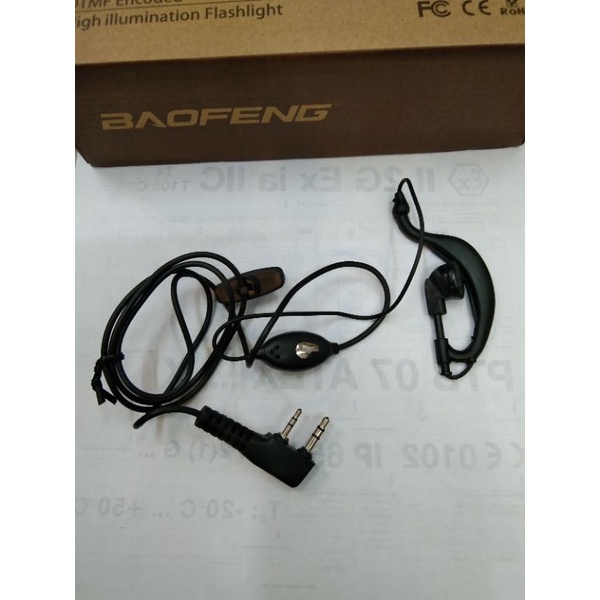 earphone headset ht baofeng uv 5r uv 82 H6 original murah