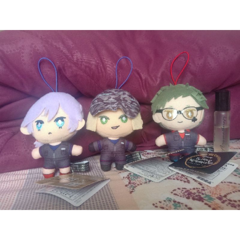 Twisted Wonderland Twst mini nuigurumi rook, epel, trey