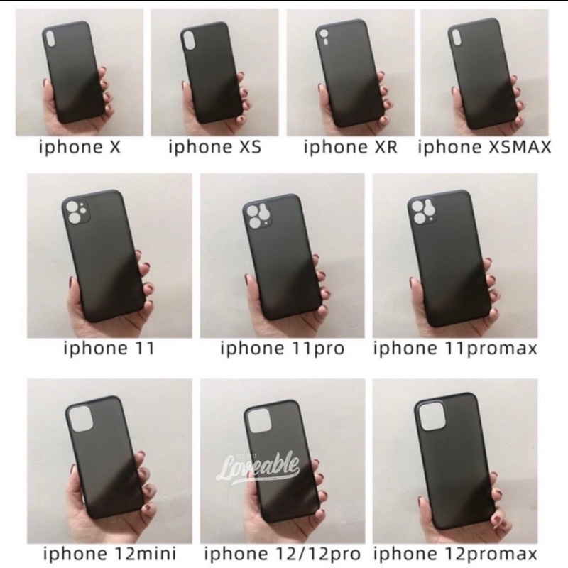 naked bare ultrathin case ( ada camera protectornya ) for iphone 7 8 plus x xs max xr 11 pro max