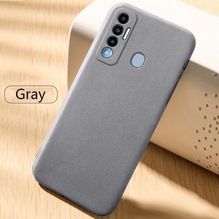 TECNO SPARK 7 PRO PREMIUM TPU SANDSTONE SILIKONE CASE ANTI LICIN