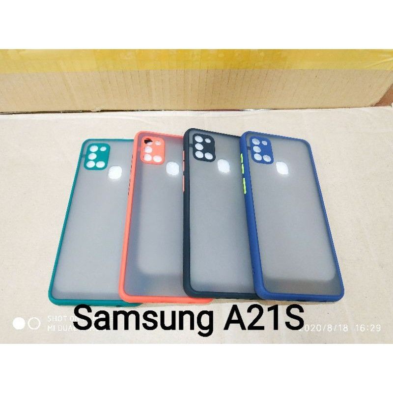GG - Case Bumper Aero Samsung A21S Candy Matte Hard Hybrid My ChoDove Samsung A21S
