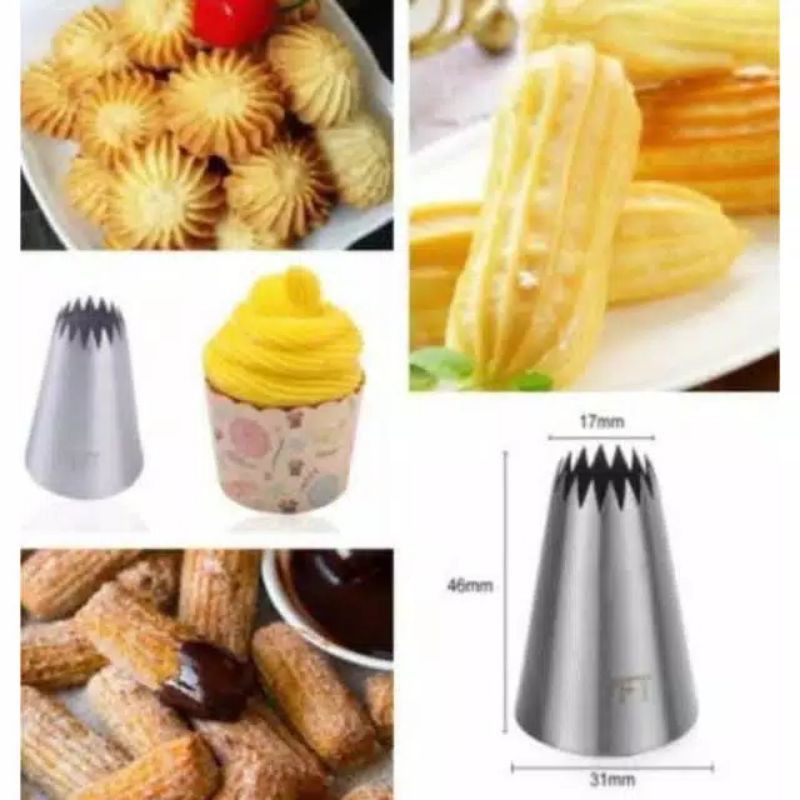 Spuit Churros/Spuit Kue Kering/Spuit Sagu Keju