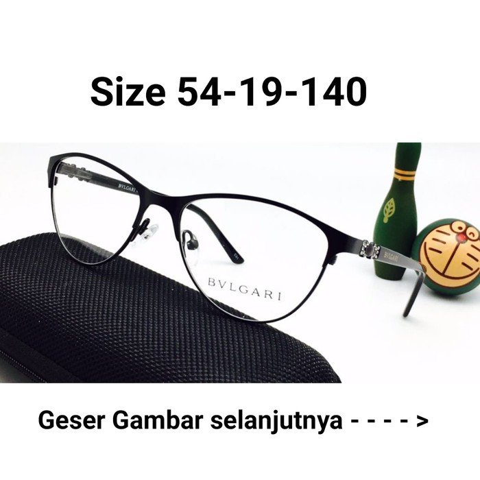 Jual Frame Kacamata bvlgari bulgari 8020 Kacamata cat Eye Kacamata cewek terbaik