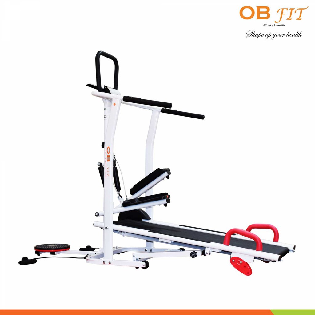 Jual OB Fit OB 2017 Manual Treadmill Multifungsi with Stepper Murah