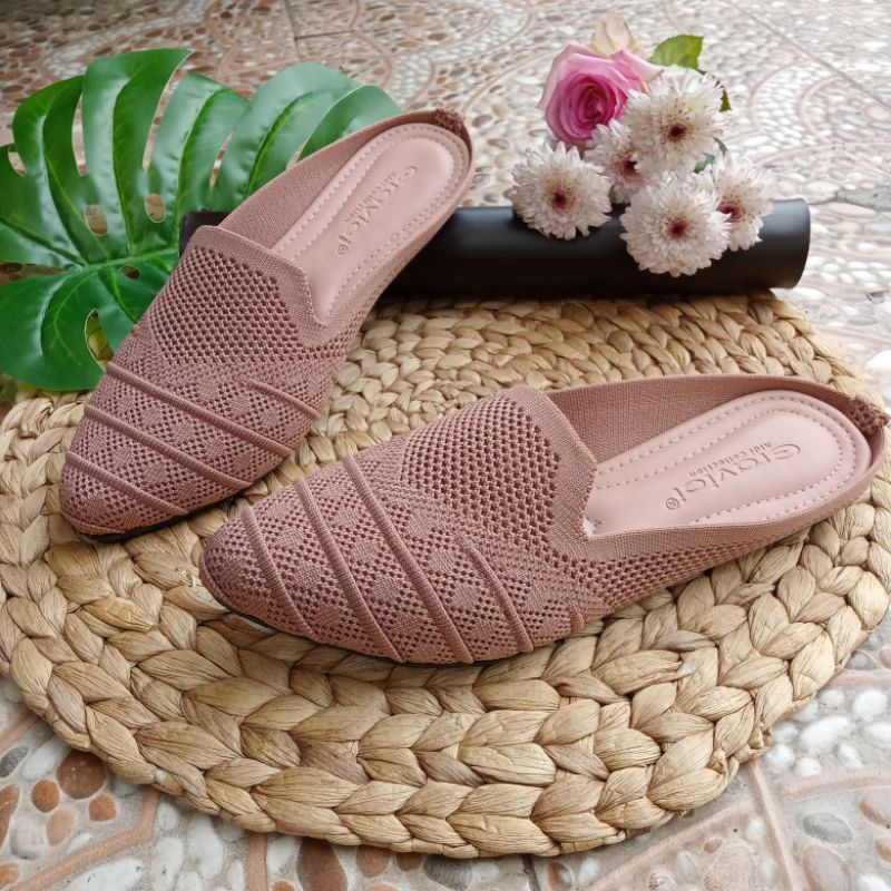 Sandal Flat Wanita Terbaru Terkini JEA 100 BALILAH SHOP