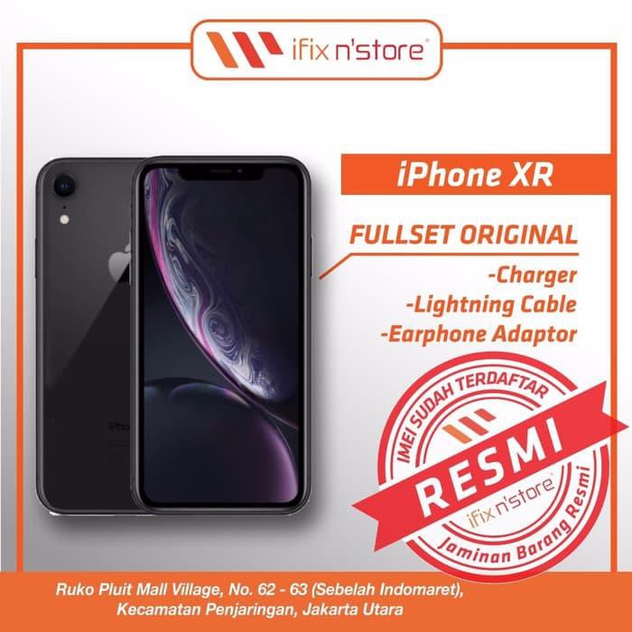 Handphone Second Iphone Xr 64gb Ex Ibox Erafone Fullset Ori Mulus Bergaransi Hp Bekas Shopee Indonesia