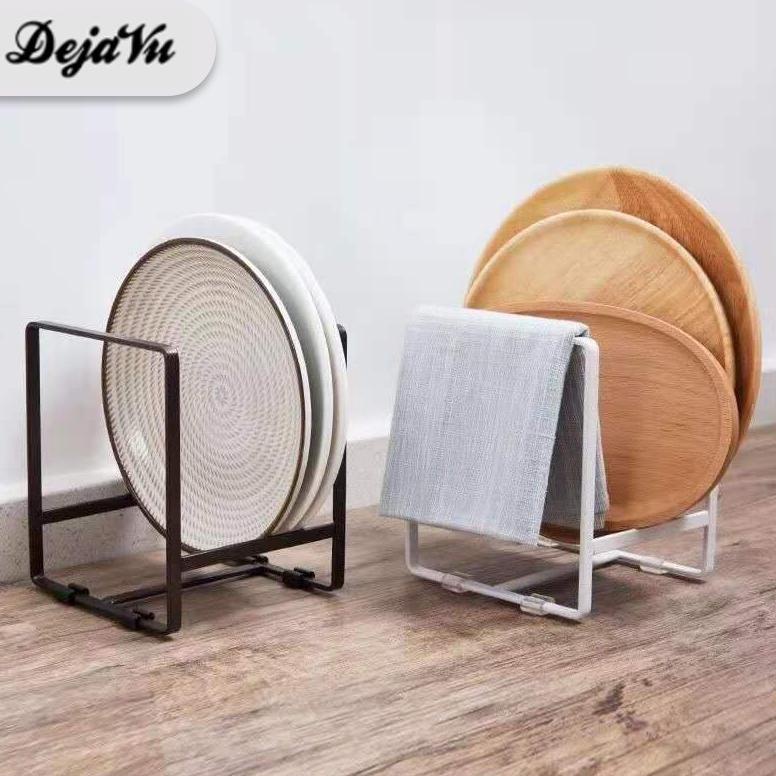 Dejavu Rak Piring Tempat Tatakan Tirisan Piring Rak Dapur Rak Mangkok Serbaguna Plate Holder Hrm106 