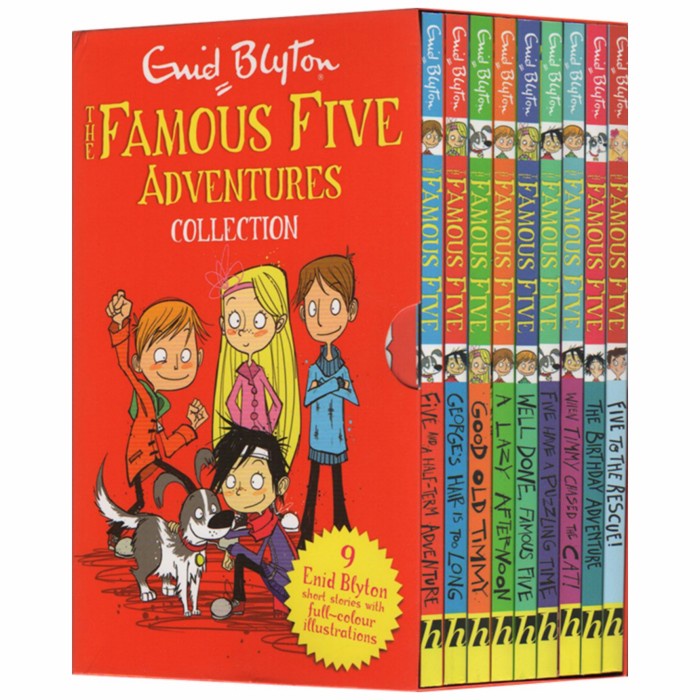 

HOT SALE!!! THE FAMOUS FIVE ENID BLYTON BOOK TERLARIS