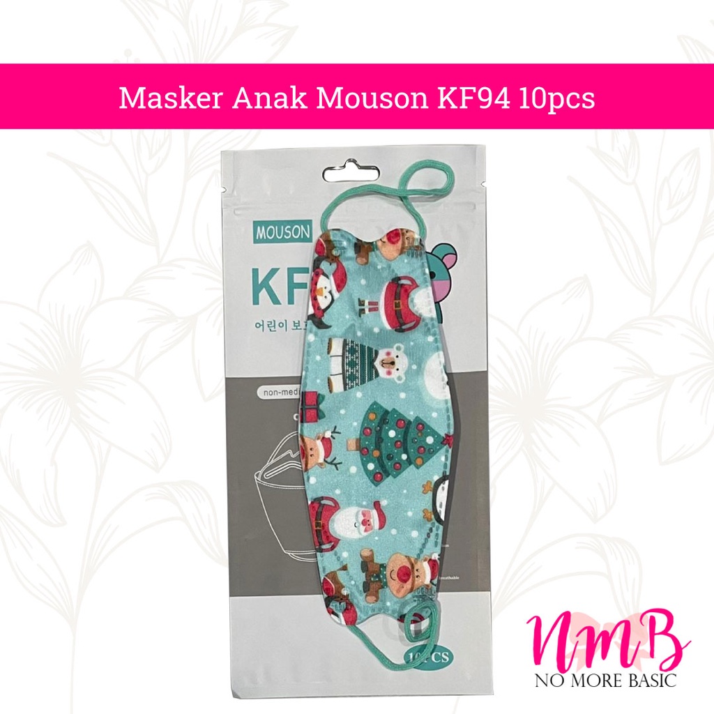 Masker Anak KF94 Masker Mouson KF94 Kids isi 10pc Masker Karakter