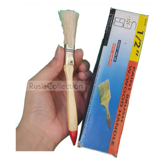 Kuas Cat Satuan ukuran 1/2&quot; 1/2 inch Paint Brush Koas