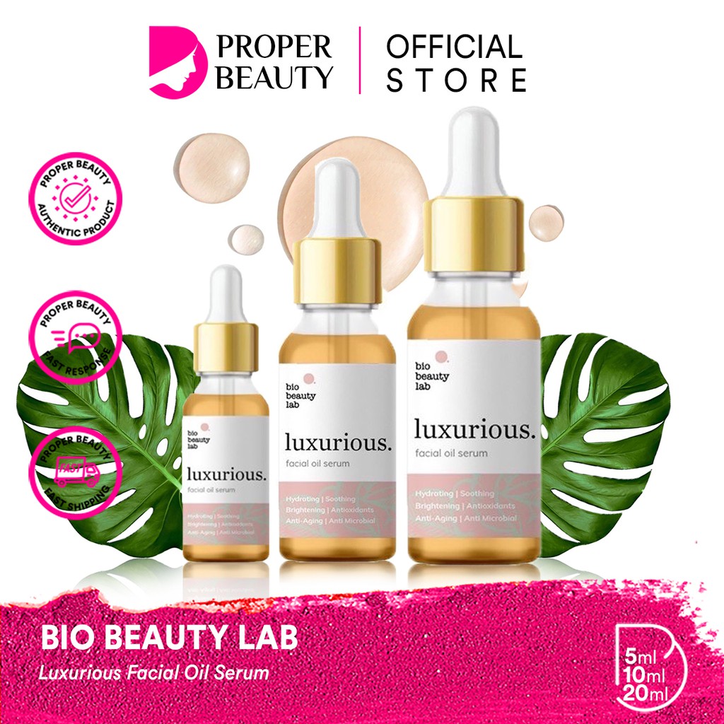 Jual BIO BEAUTY LAB Luxurious Facial Oil Serum Indonesia / BioBeautyLab Hydrating Shooting Acne
