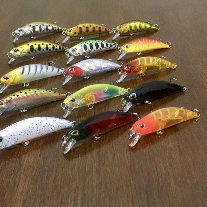Termurah dan terbaik >> Minnow 50mm/5gr Ultralight UL termurah se indonesia