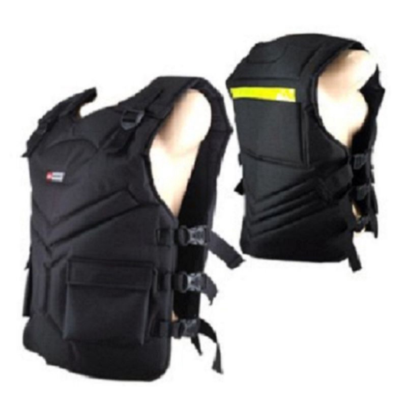 Rompi motor pelindung dada / anti angin / body protector bikers model army kualitas premium