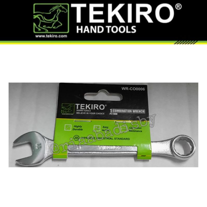 KUNCI RING PAS ECERAN 6-20MM TEKIRO COMBINATION WRENCH TEKIRO