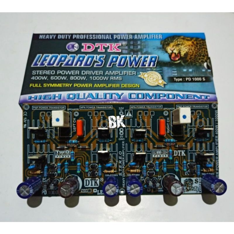 dtk 1000 s  leopard's power