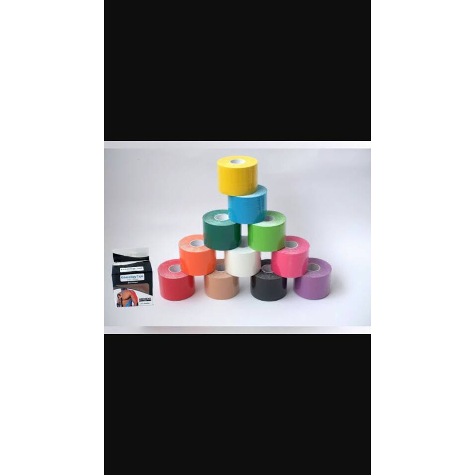 Kinesio Tape KINESIOLOGY / Plester Koyo Olahraga / Sports Tape