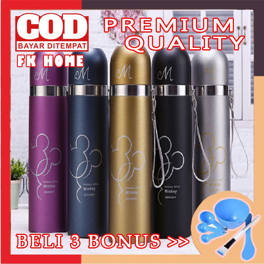 termos air panas termos mini termos kopi termos kecil botol minum stainless 500ml
