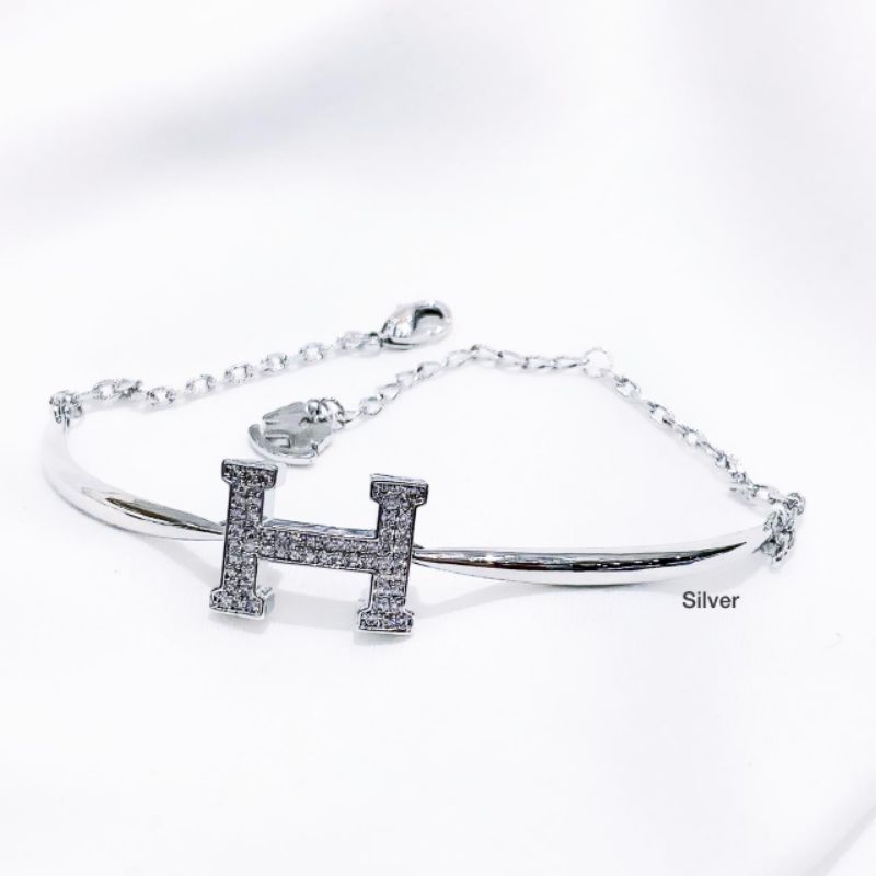 Gelang Silver925 Perak  mata Premium Quality anti karat anti alergi 727