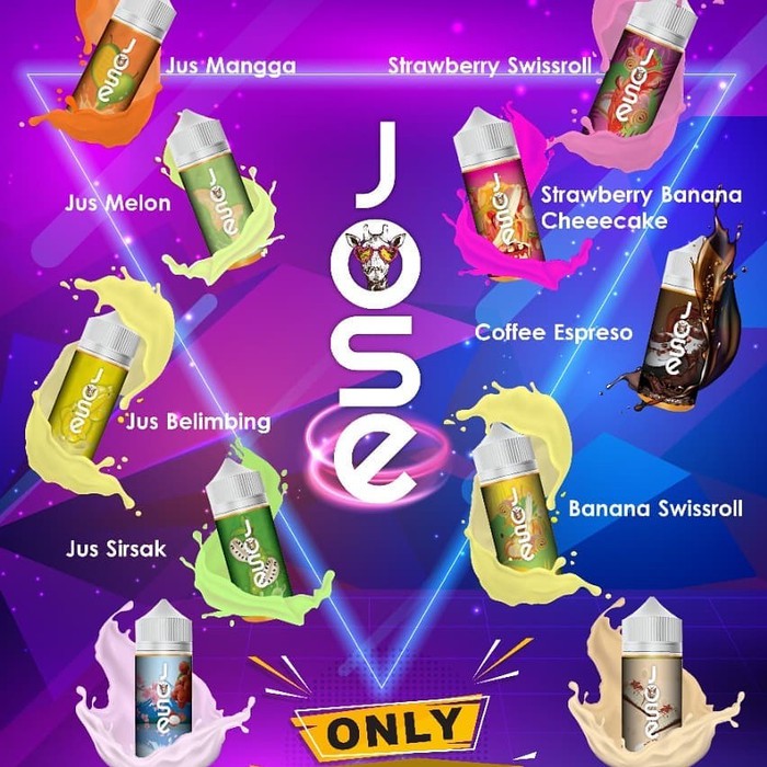 liquid Jose 100ml 8rasa by Java Juice x Znake Store berpita cukai