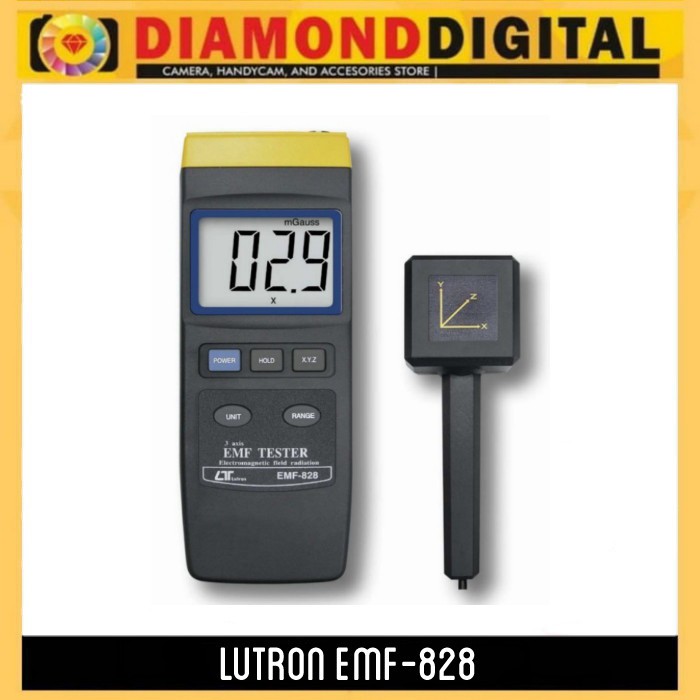 Lutron EMF-828 3D EMF Tester Electromagnetic Field Tester