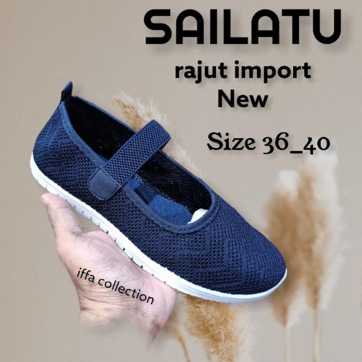 Sangat Nyaman.. sepatu rajut import sailatu terbaru rajut import