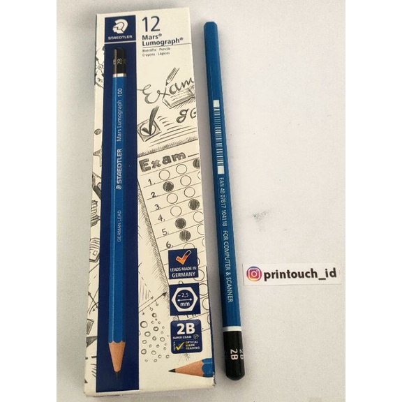 

PENSIL 2B STAEDTLER 1 PAK ISI 12 Pcs